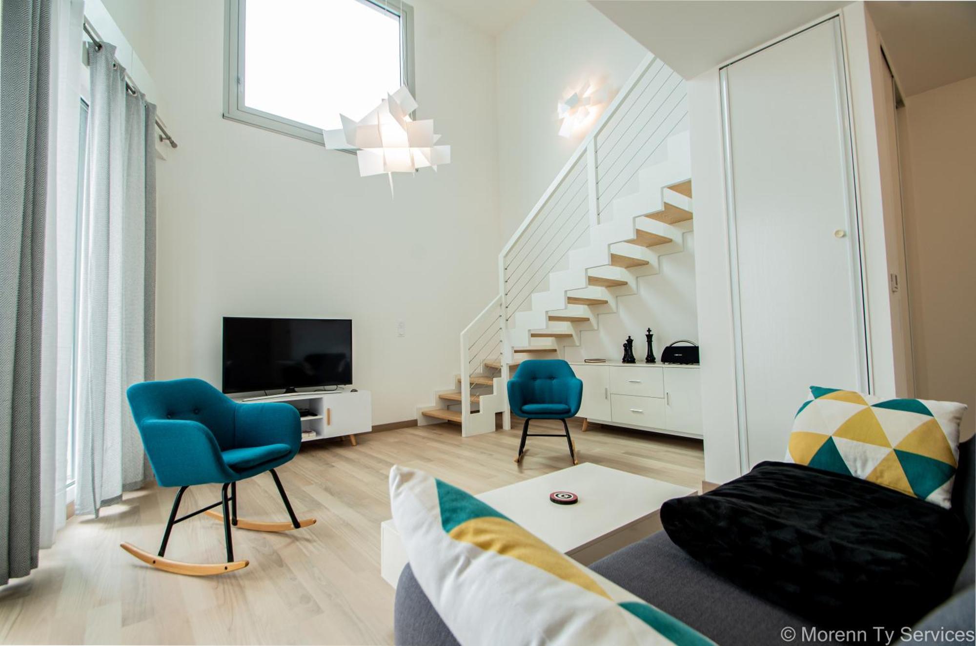 Triplex Terrasse Proche Metro - Ty Ar Mabilay Apartment Rennes Bagian luar foto