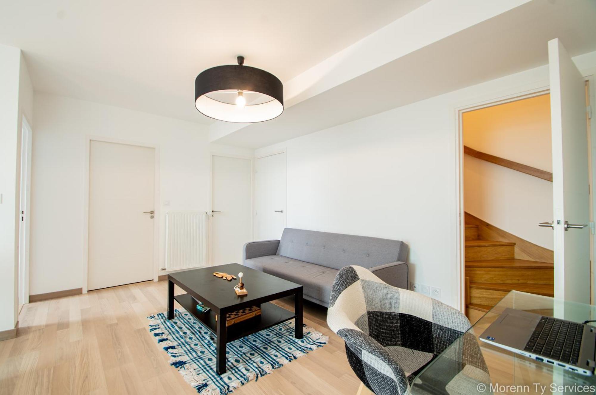 Triplex Terrasse Proche Metro - Ty Ar Mabilay Apartment Rennes Bagian luar foto